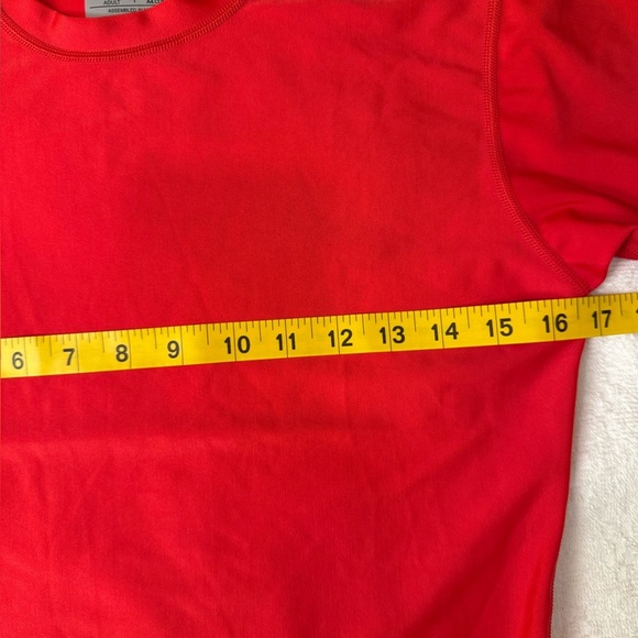 Vibrant Red Short Sleeve Tee - Picture 3 of 4